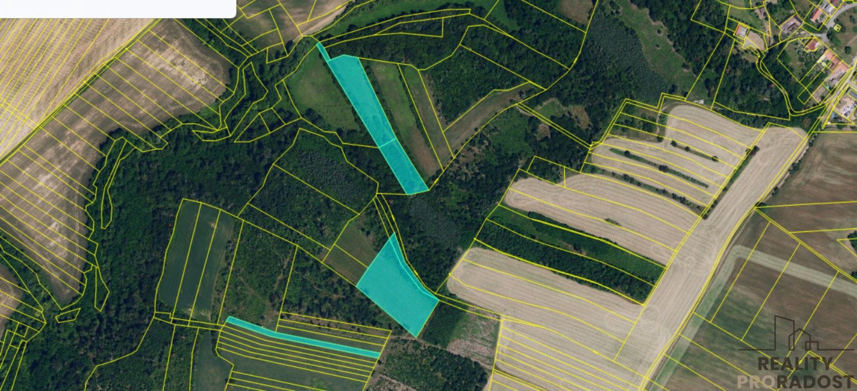 Prodej zemědělský pozemek - Černín, 15 454 m² - 2