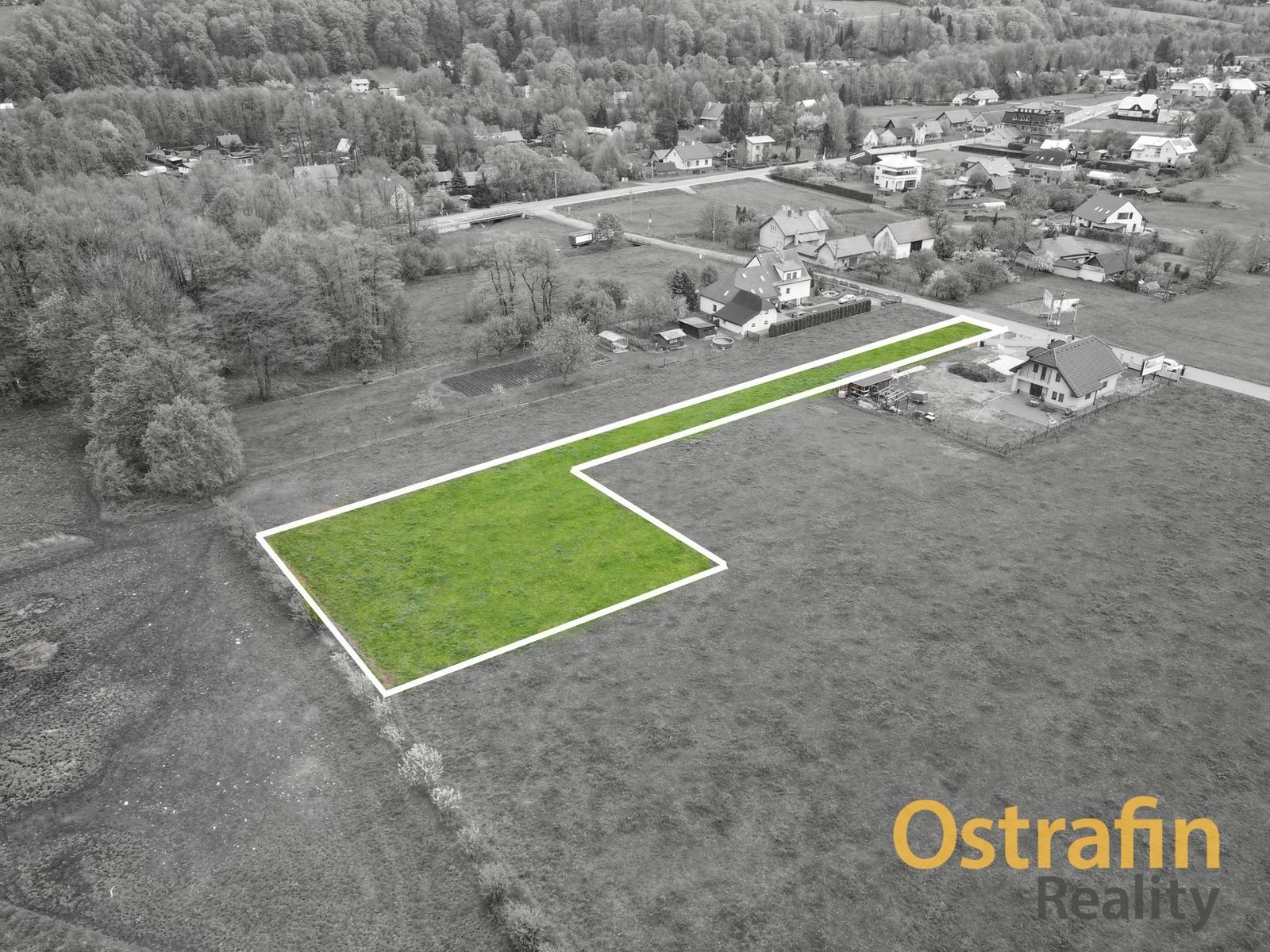 Prodej pozemek pro bydlení - Ostravice, 1 357 m²