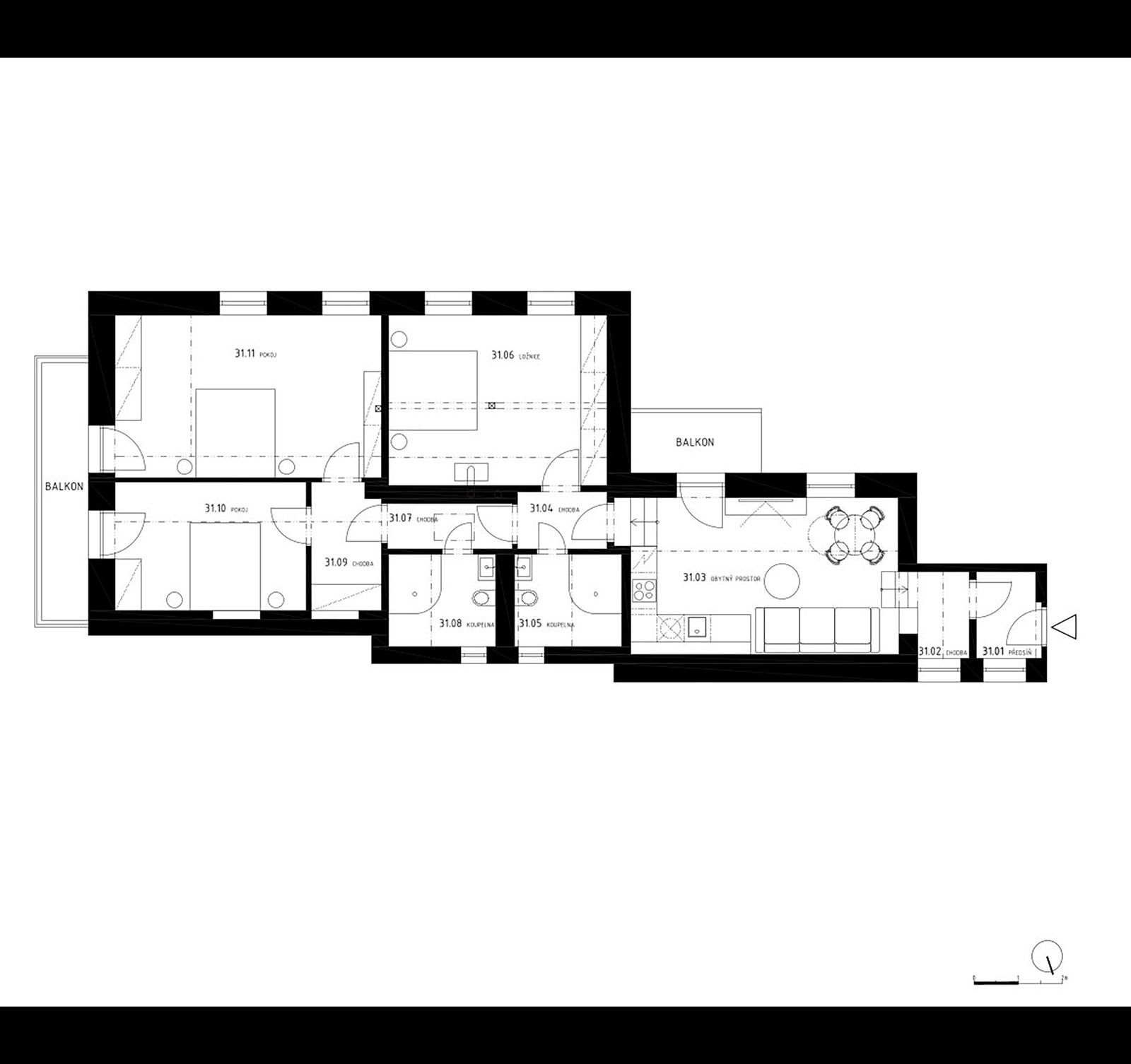 Prodej byt 4+kk - Bedřichov, Špindlerův Mlýn, 108 m²