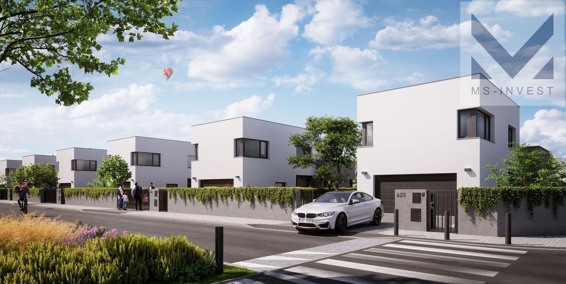 Rodinné domy, Blažimská, Praha, 295 m²