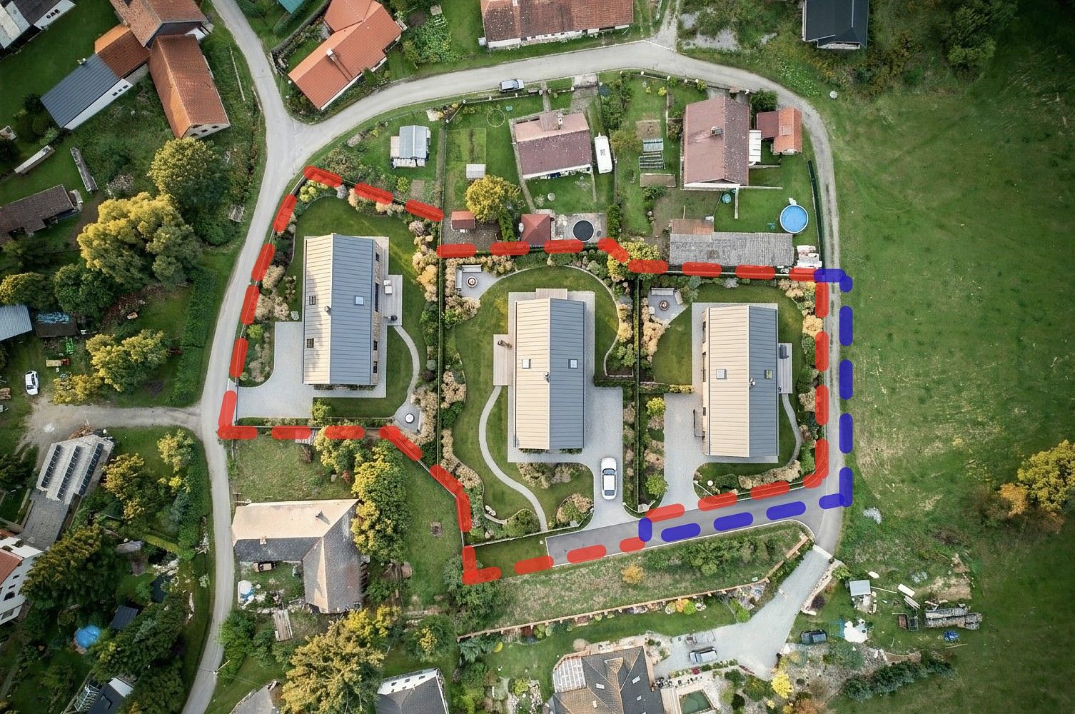 Pozemky pro bydlení, Čkyně - Onšovice, okres Prachatice, Jihočeský kraj - 2