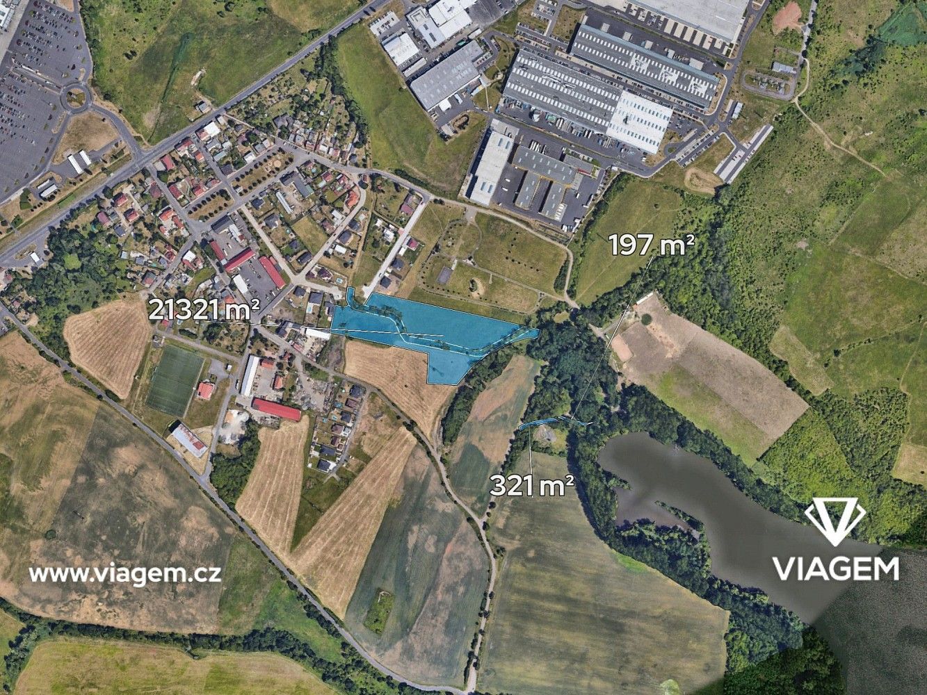 Komerční pozemky, Srbice, okres Teplice, Ústecký kraj - 2
