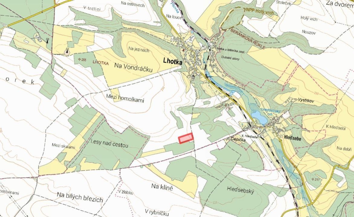 Prodej zemědělský pozemek - Lhotka - 2