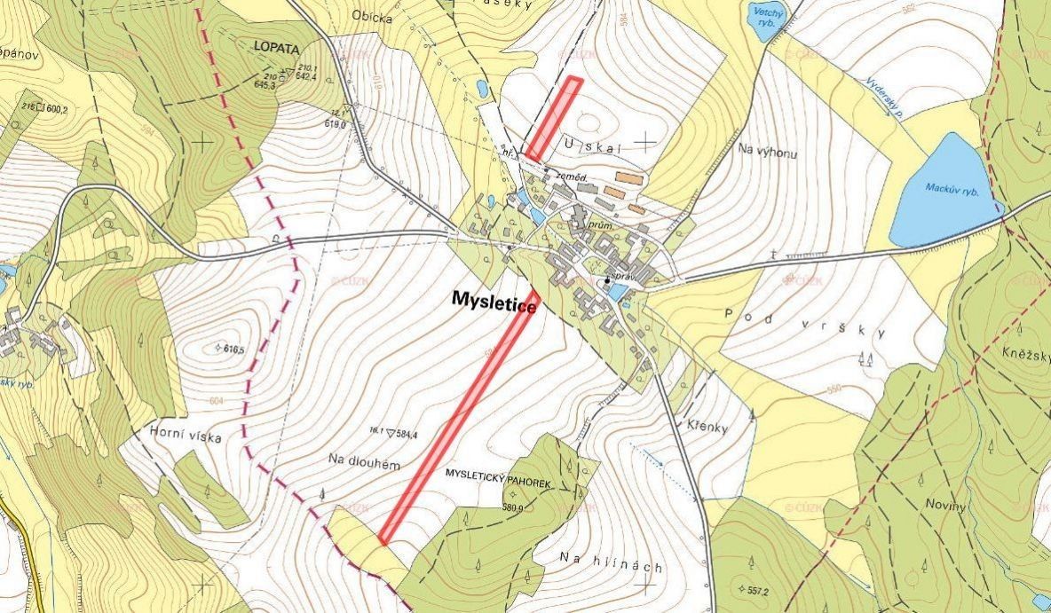 Komerční pozemek · Mysletice - 4