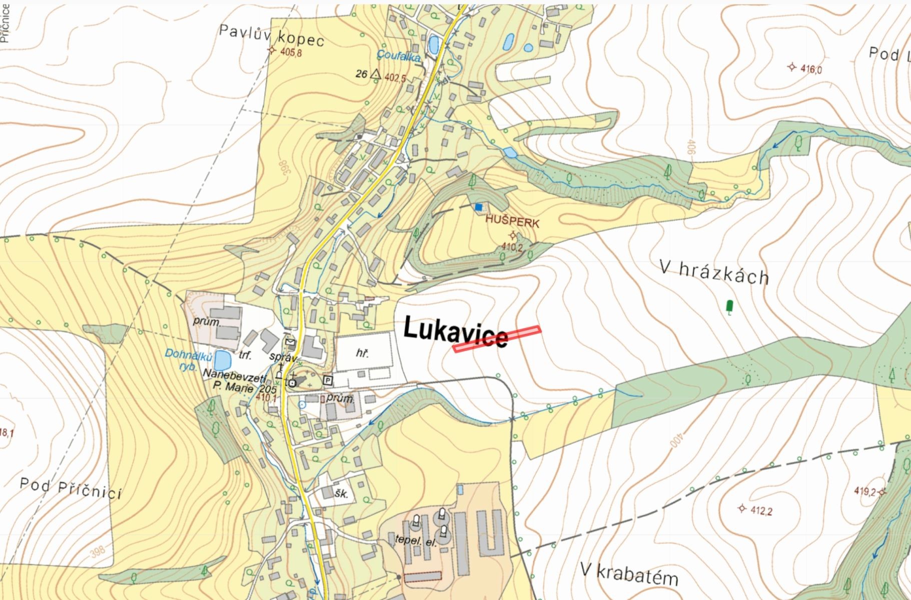 Pozemek pro bydlení · Lukavice - 4