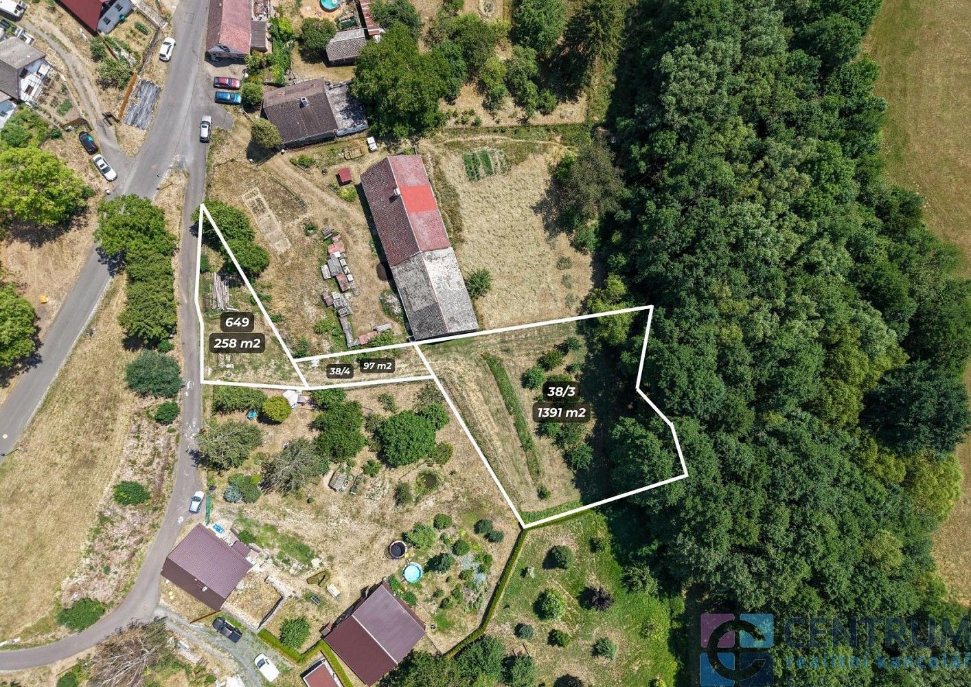 Pozemek pro bydlení, 1 746 m²