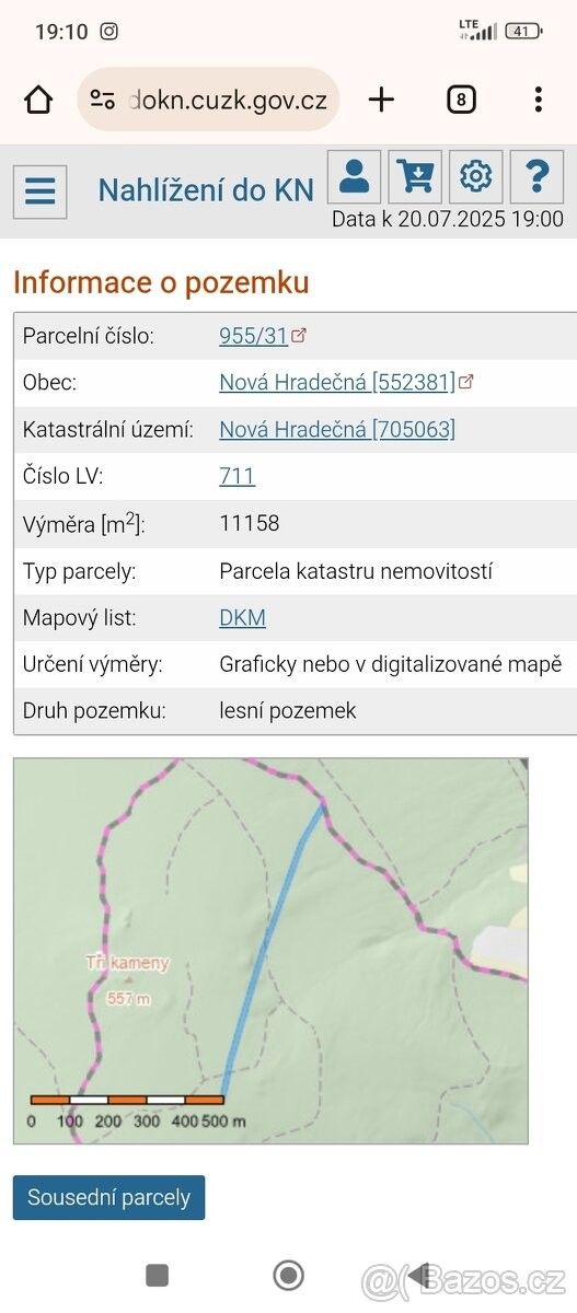 Pozemky pro bydlení, Troubelice, 783 83
