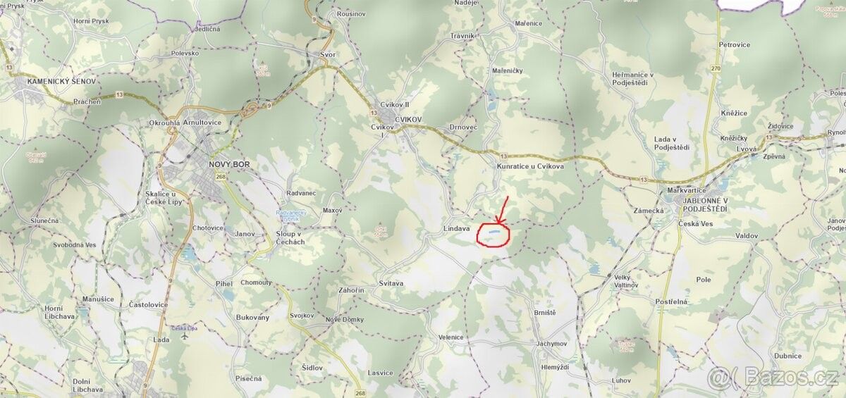 Pozemek pro bydlení · Nový Bor, 473 01 - 3