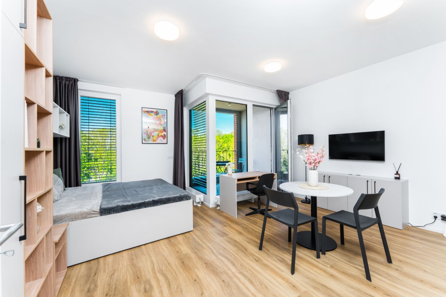 Pronájem byt 1+kk - Odkolkova, Praha - Vysočany, 36 m² - 5