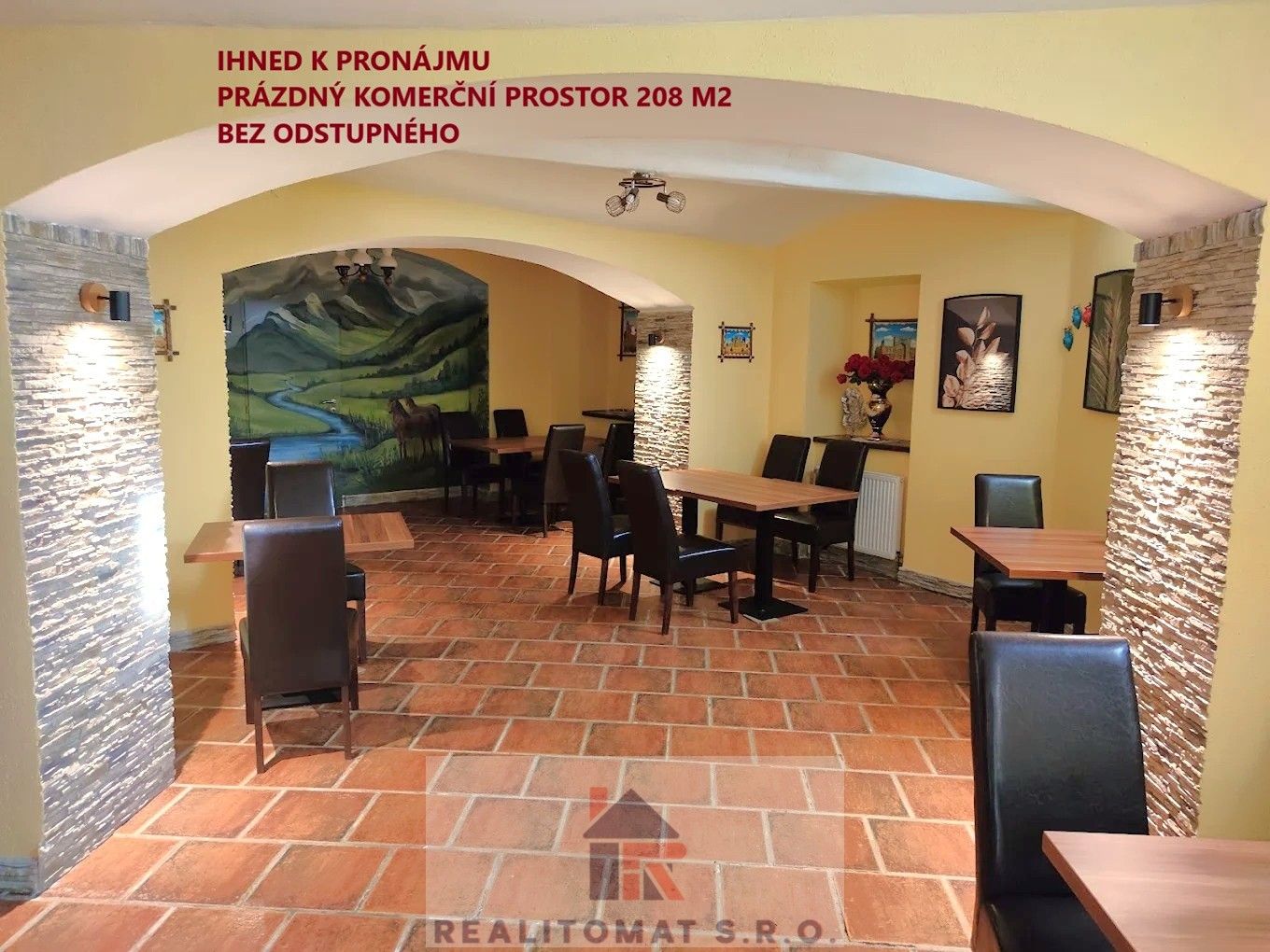 Obchodní prostory, Braunerova 514, Praha Libeň, 208 m²