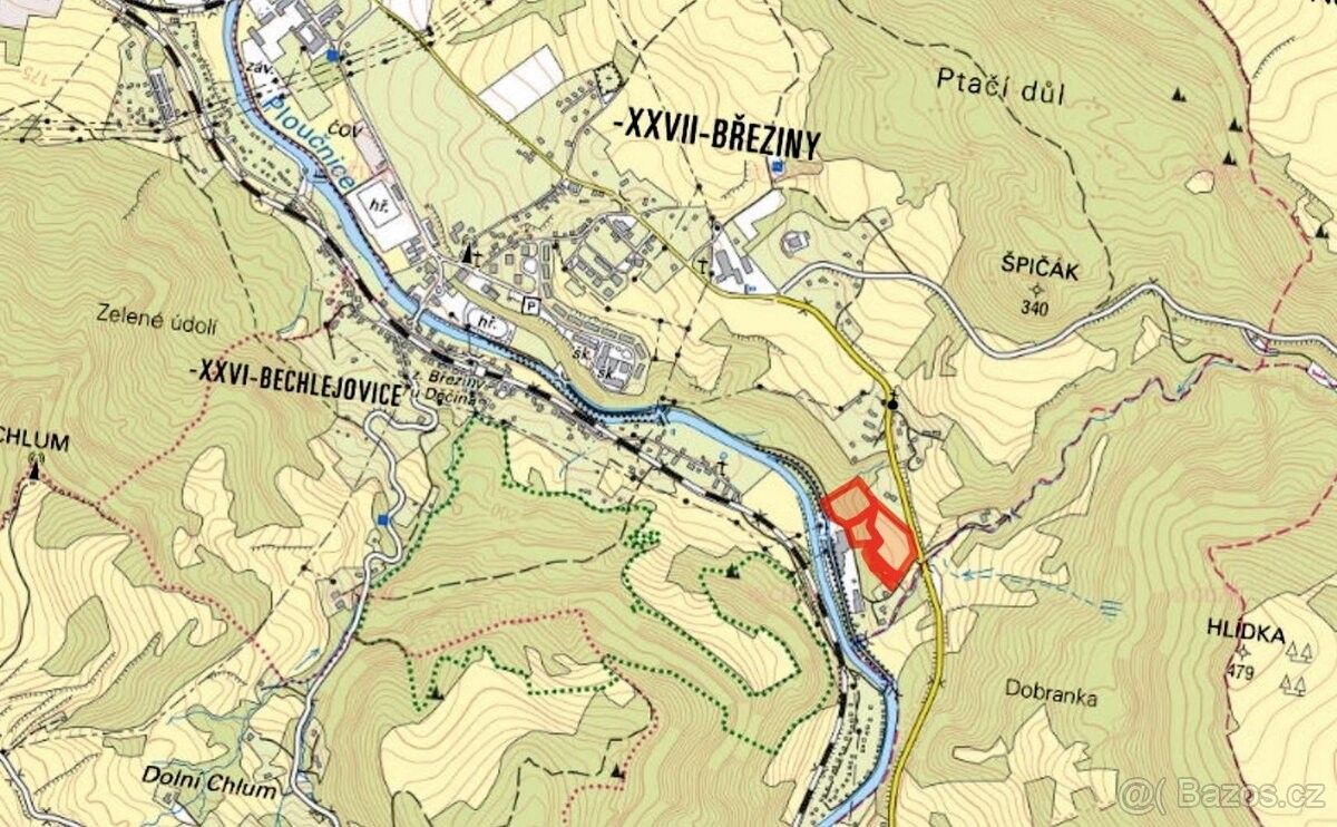 Prodej pozemek pro bydlení - Děčín, 405 02