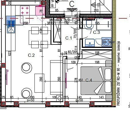 Byt · 45 m² · Pula, Istarska županija, Chorvatsko - 4