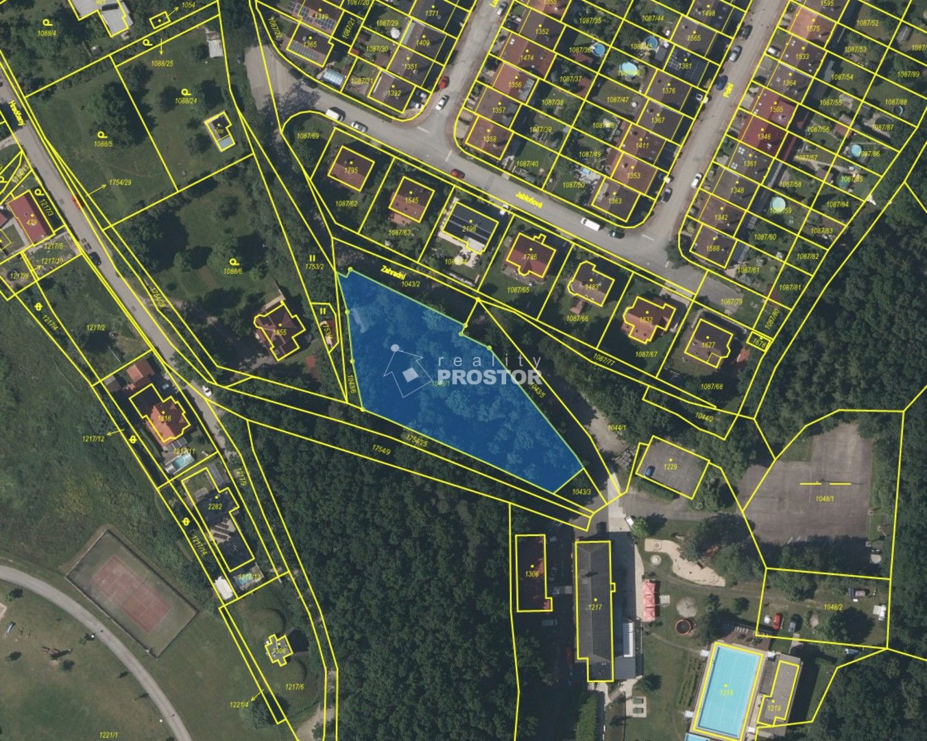 Pozemek pro bydlení · 2 244 m² · Zahradní, Hluboká nad Vltavou - 3