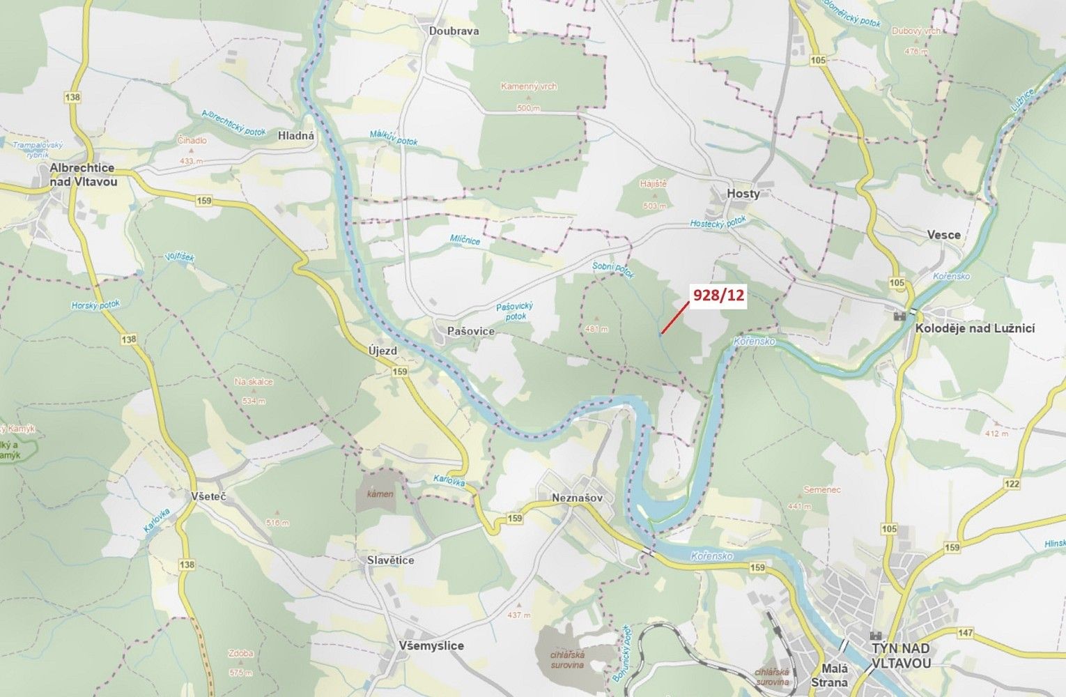 Lesy, Hosty, okres České Budějovice, Jihočeský kraj - 1