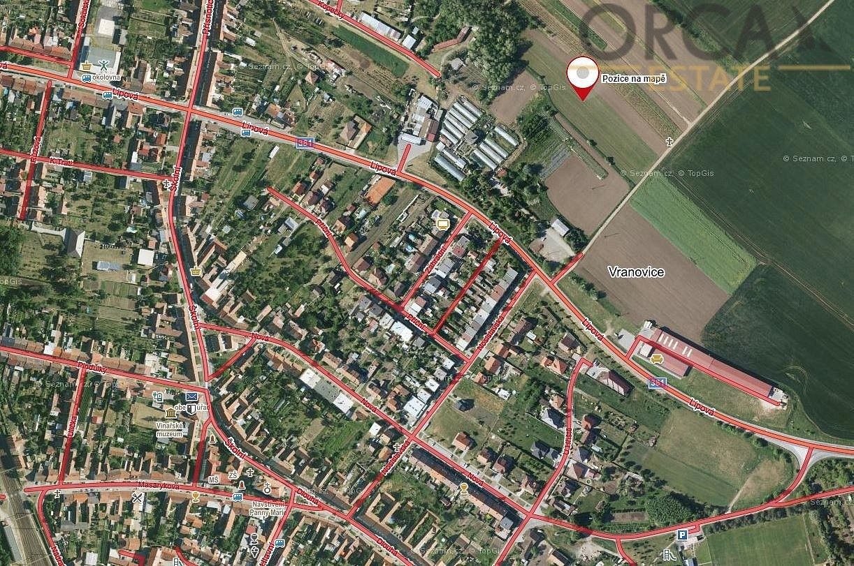 Prodej pozemek pro bydlení - Vranovice, okres Brno-venkov, Jihomoravský kraj - 5