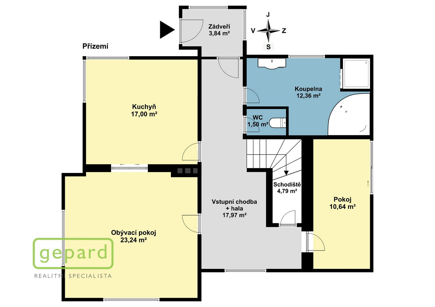 Prodej rodinný dům - Alešova, Slaný, okres Kladno, 180 m² - 5