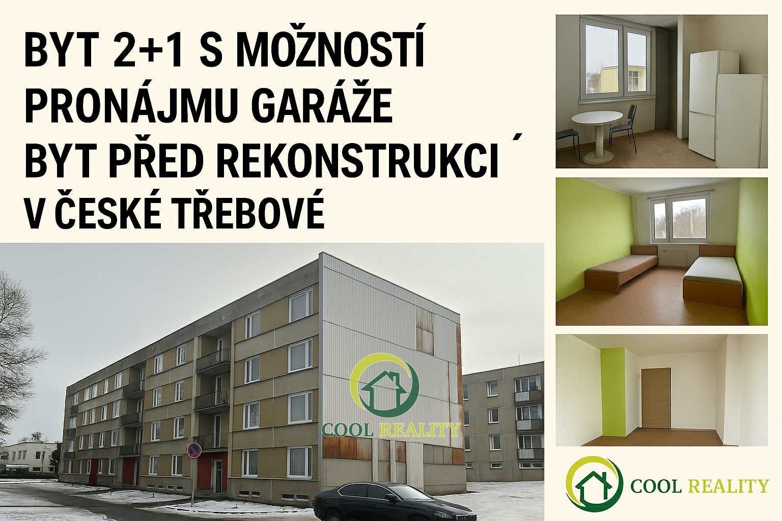 Prodej byt 2+1 - Semanínská, Česká Třebová, 65 m²