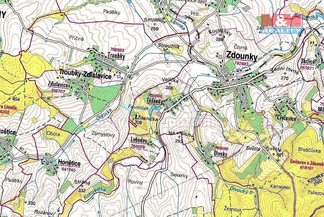 Prodej zemědělský pozemek - Troubky-Zdislavice - Troubky, okres Kroměříž, Zlínský kraj - 5