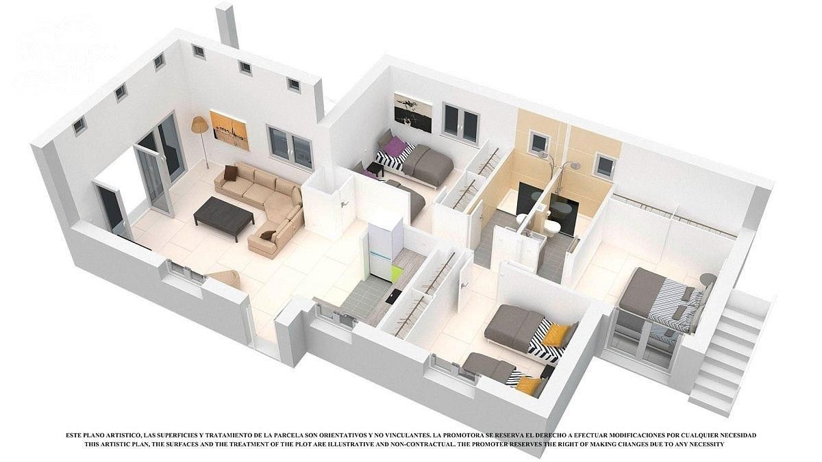 Prodej rodinný dům - Los Alcazares, ES, 108 m² - 5