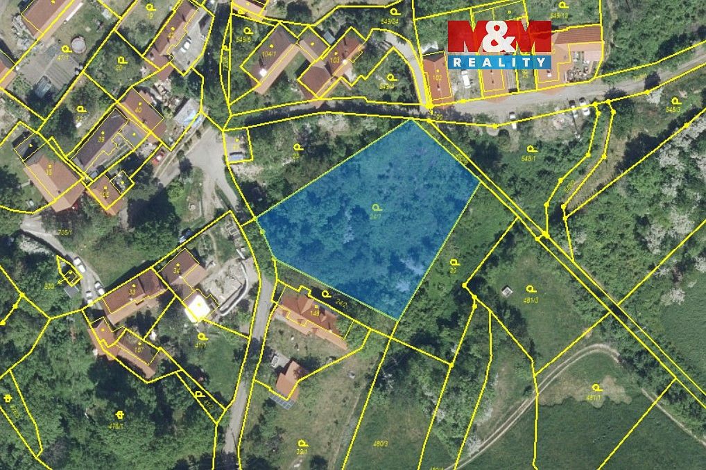 Pozemek pro bydlení, 2 041 m²