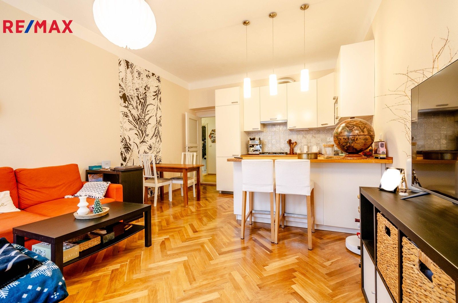 2+kk, Hájkova, Praha, 57 m²