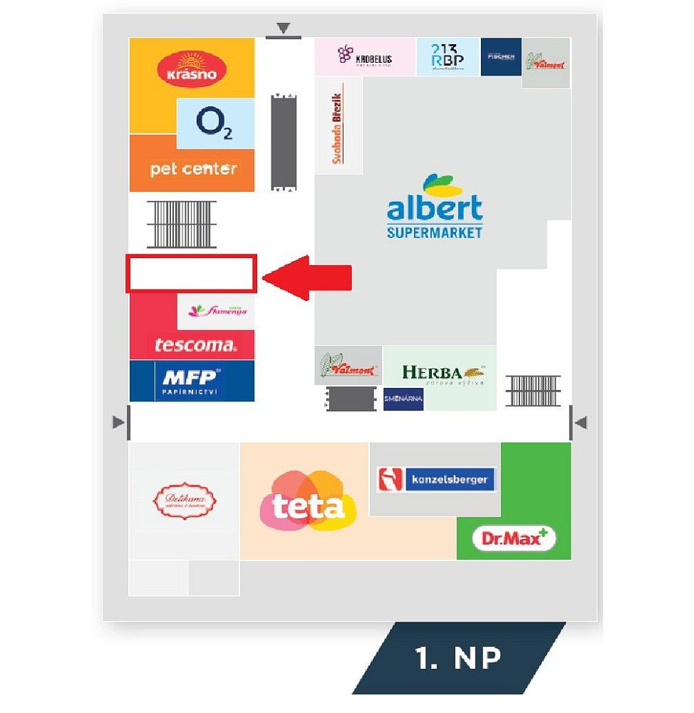Obchodní prostory, Vsetín, 41 m² - 2