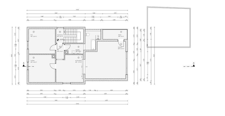 Byt 3+1 · 93 m² · , Bádensko-Württembersko - 3