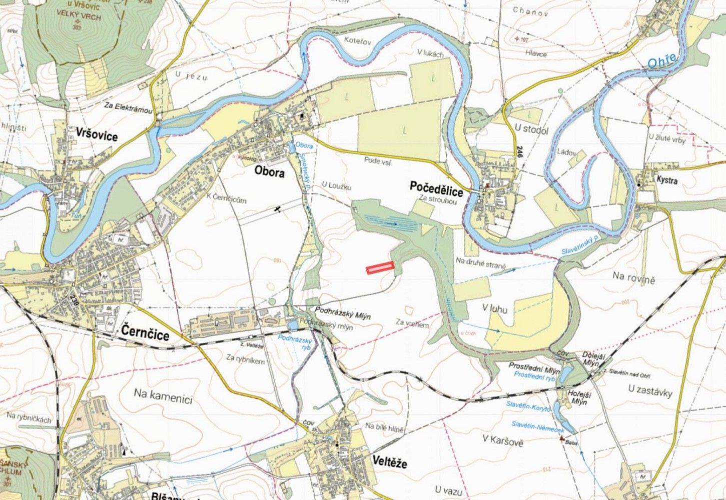 Zemědělský pozemek · Obora, okres Louny - 3