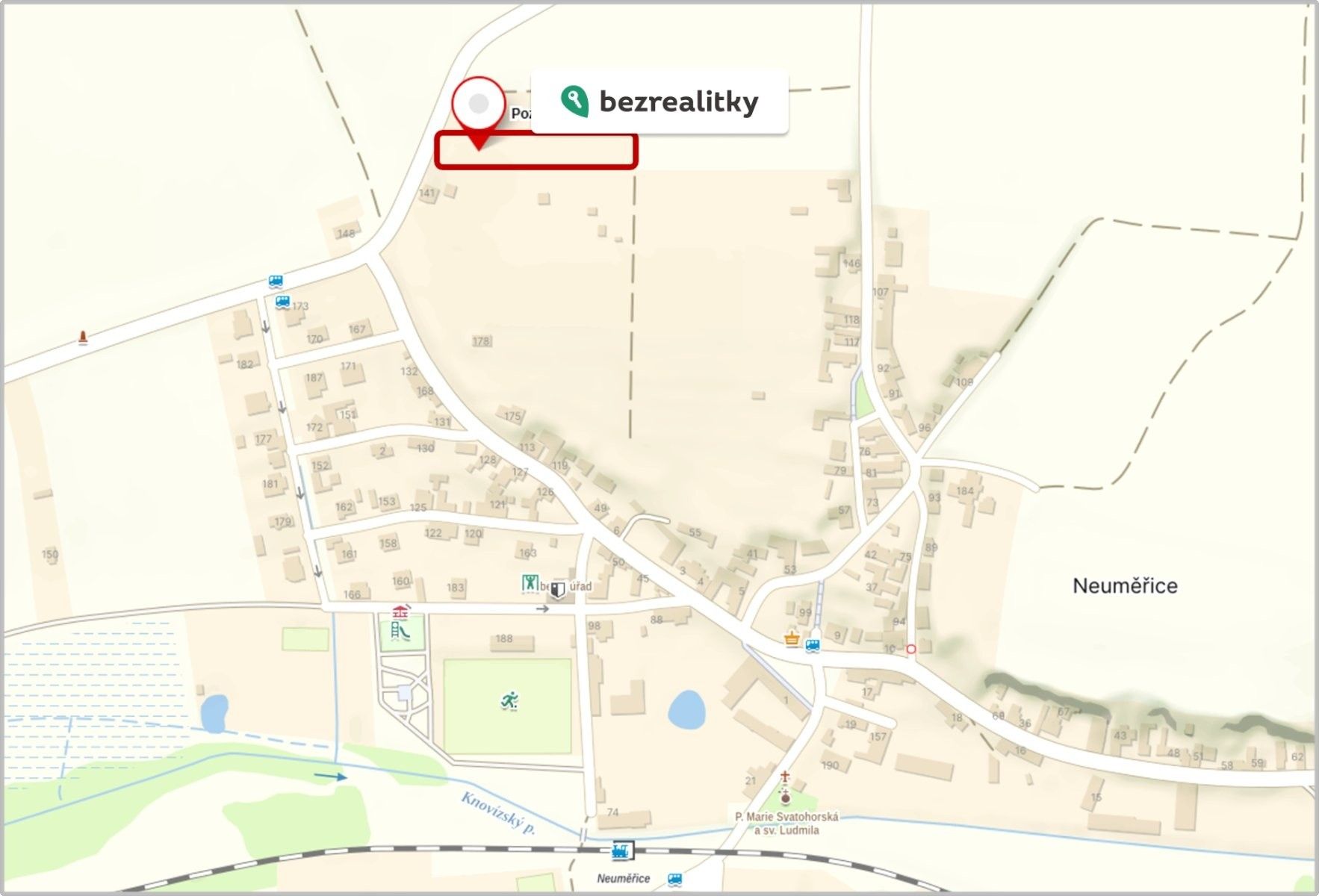 Prodej pozemek pro bydlení - Neuměřice