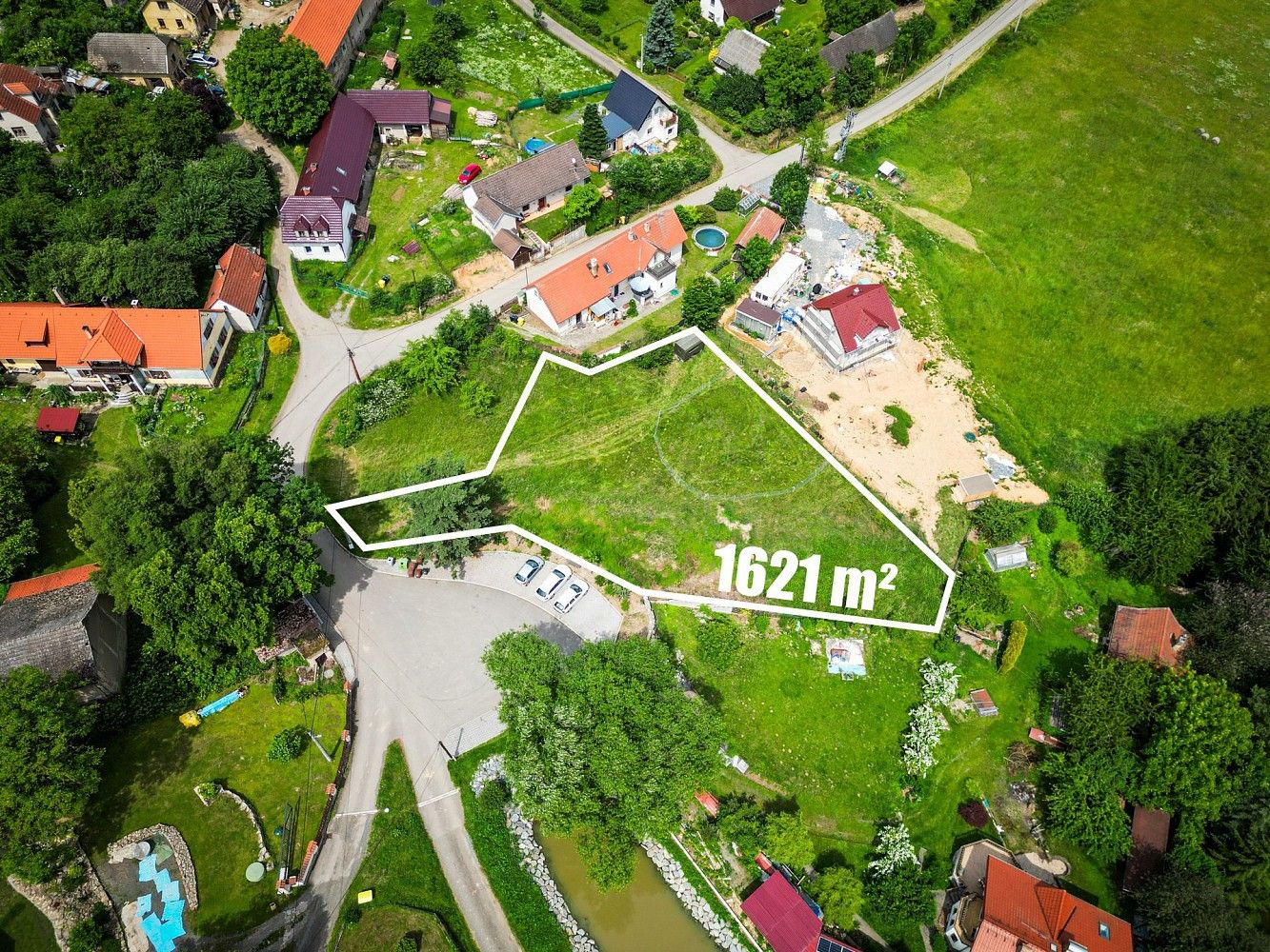 Pozemky pro bydlení, Chocerady - Vlkovec, okres Benešov - 2