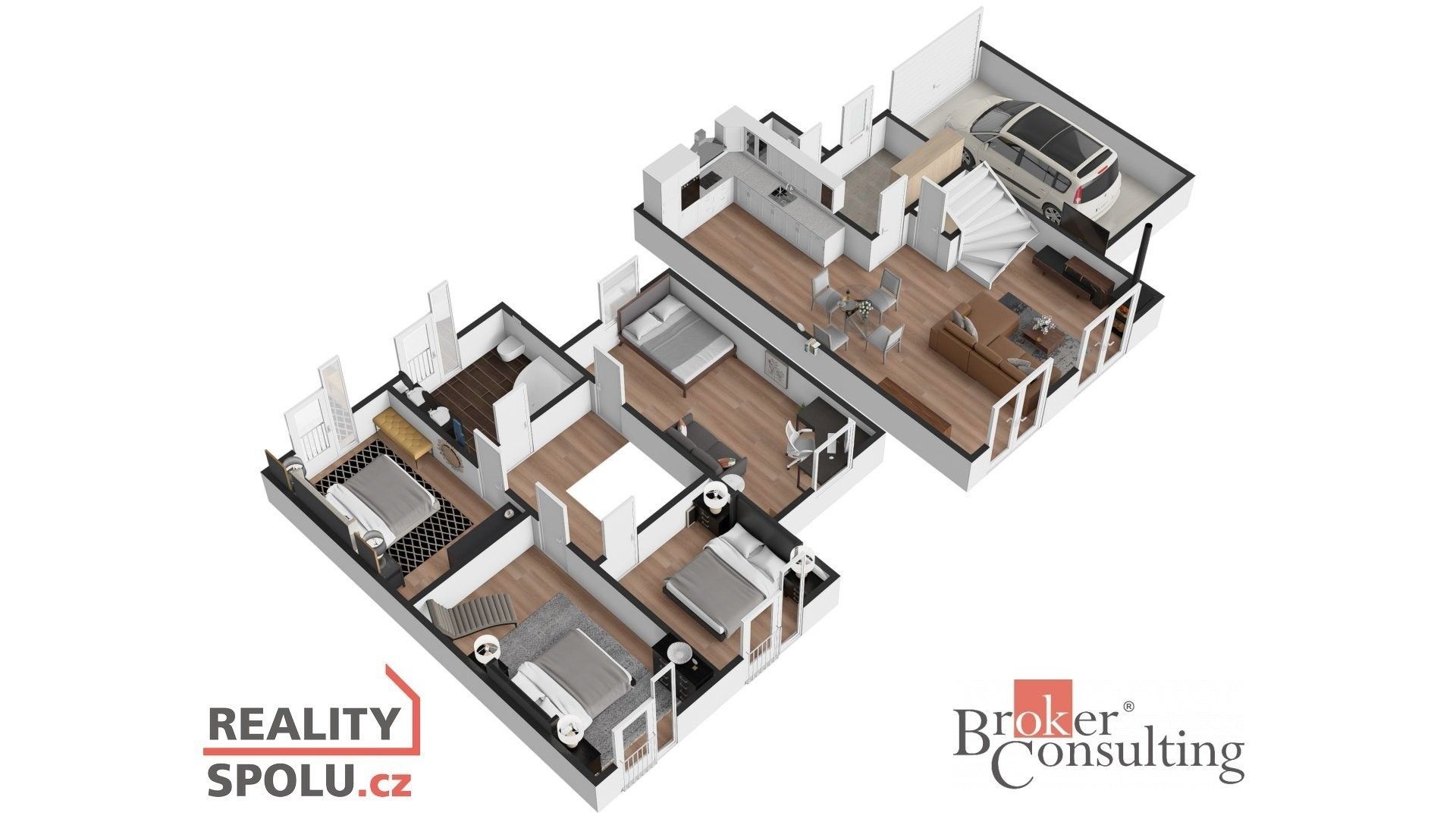 Prodej rodinný dům - Pešova, Praha, 145 m²