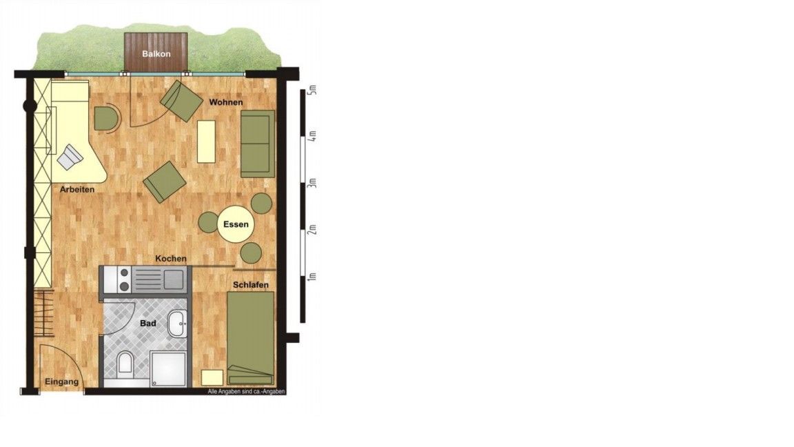1+1, Heinrich-Hoerle-Straße X, , Severní Porýní-Vestfálsko, 34 m² - 1