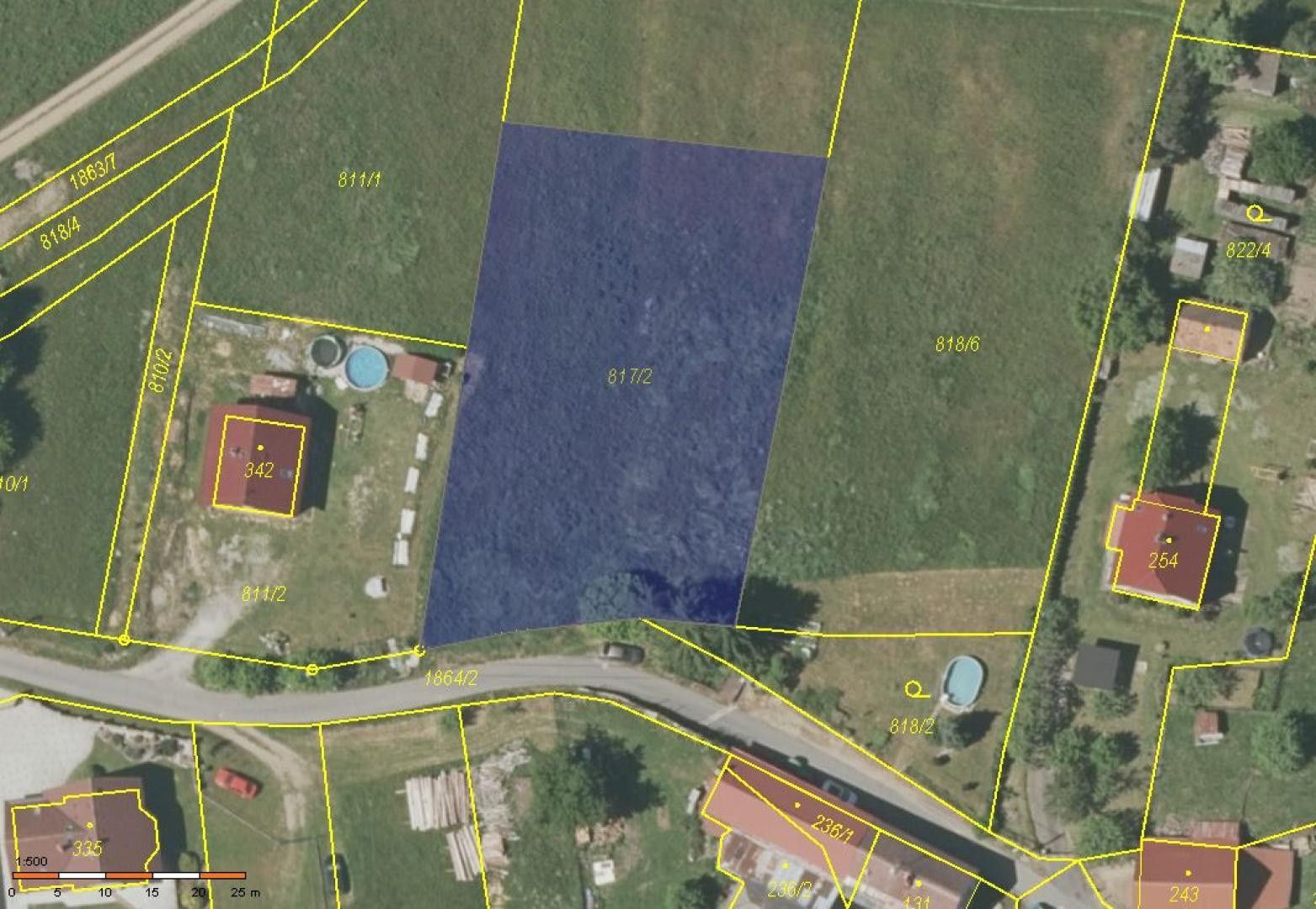 Pozemky pro bydlení, Nalžovy, Nalžovské Hory