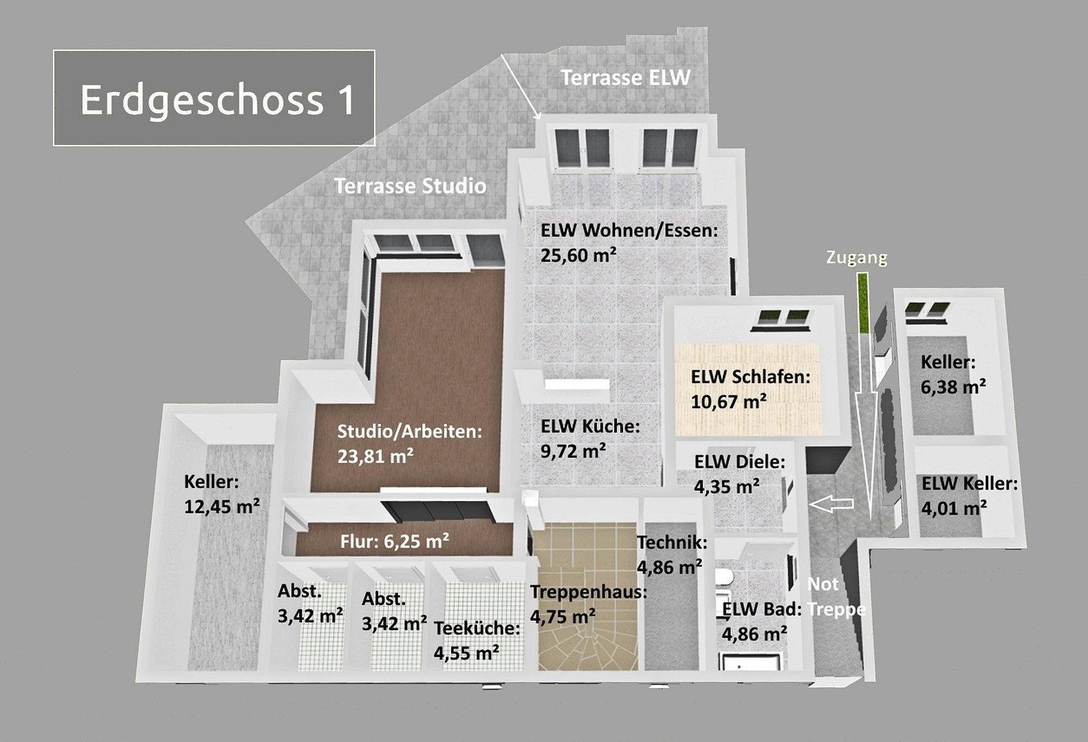 Rodinné domy, , Bádensko-Württembersko, 283 m² - 1
