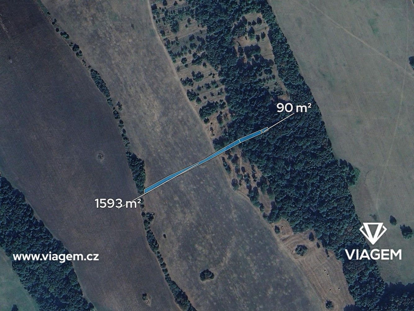 Prodej zemědělský pozemek - Kněždub, okres Hodonín, Jihomoravský kraj - 2
