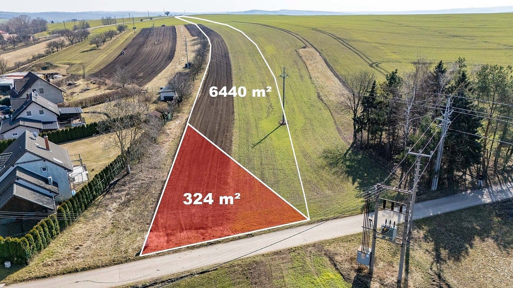 Pozemek pro bydlení, 6 764 m²