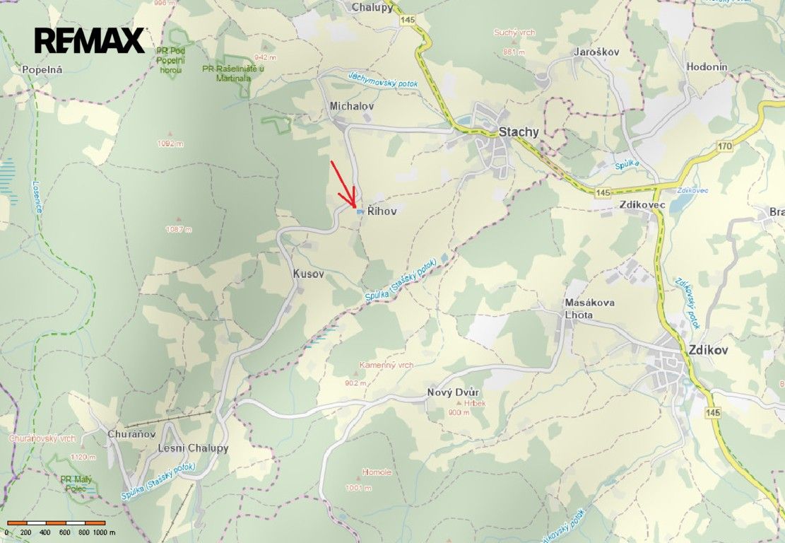 Pozemek pro bydlení · 1 826 m² · Stachy - 4