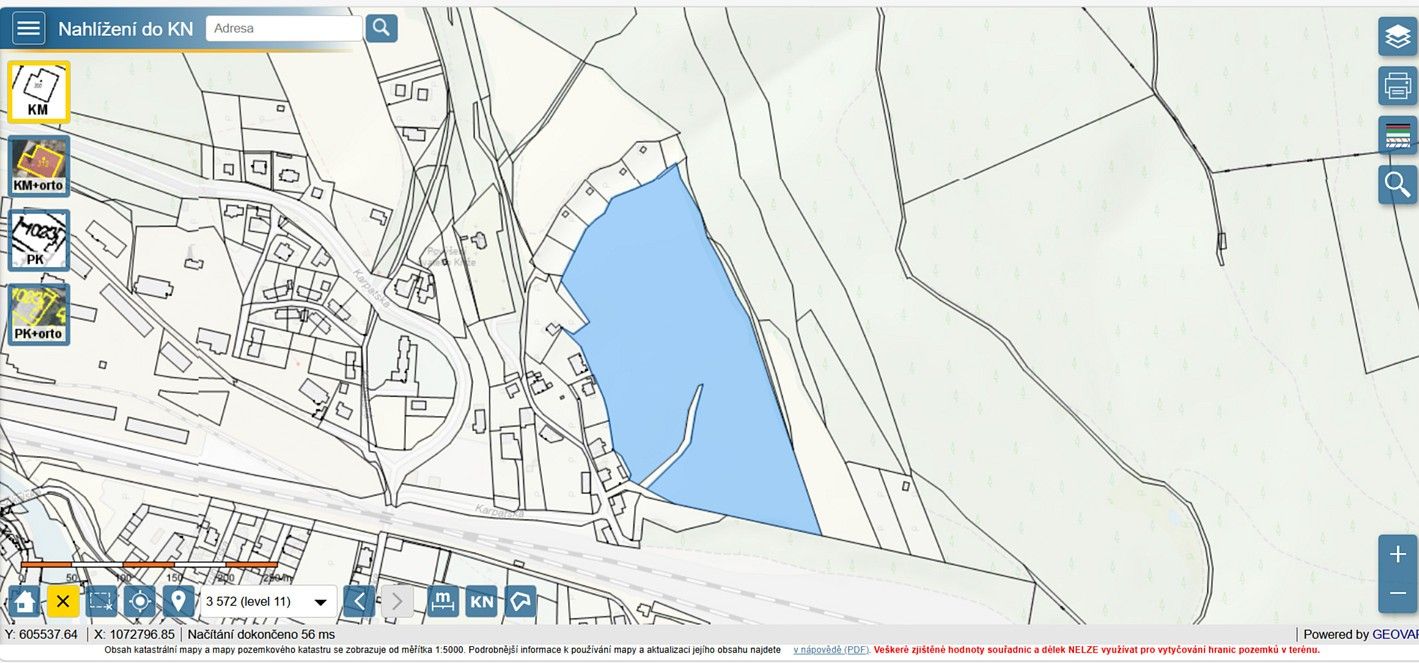 Louka, 49 647 m²