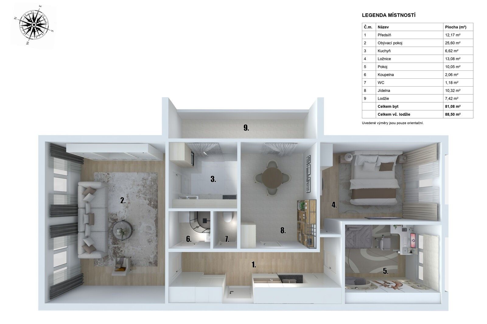 4+1, Anglická, Kladno Kročehlavy, 87 m² - 2