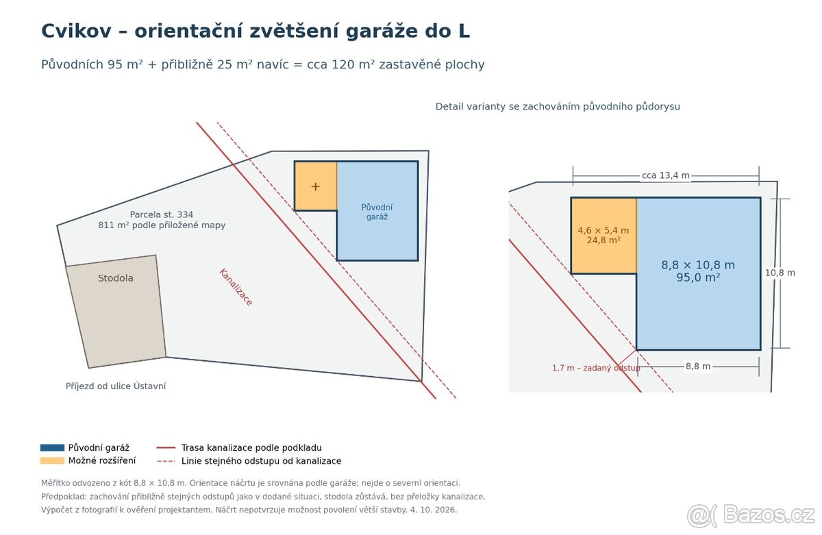 Pozemek pro bydlení · Cvikov, 471 54 - 4