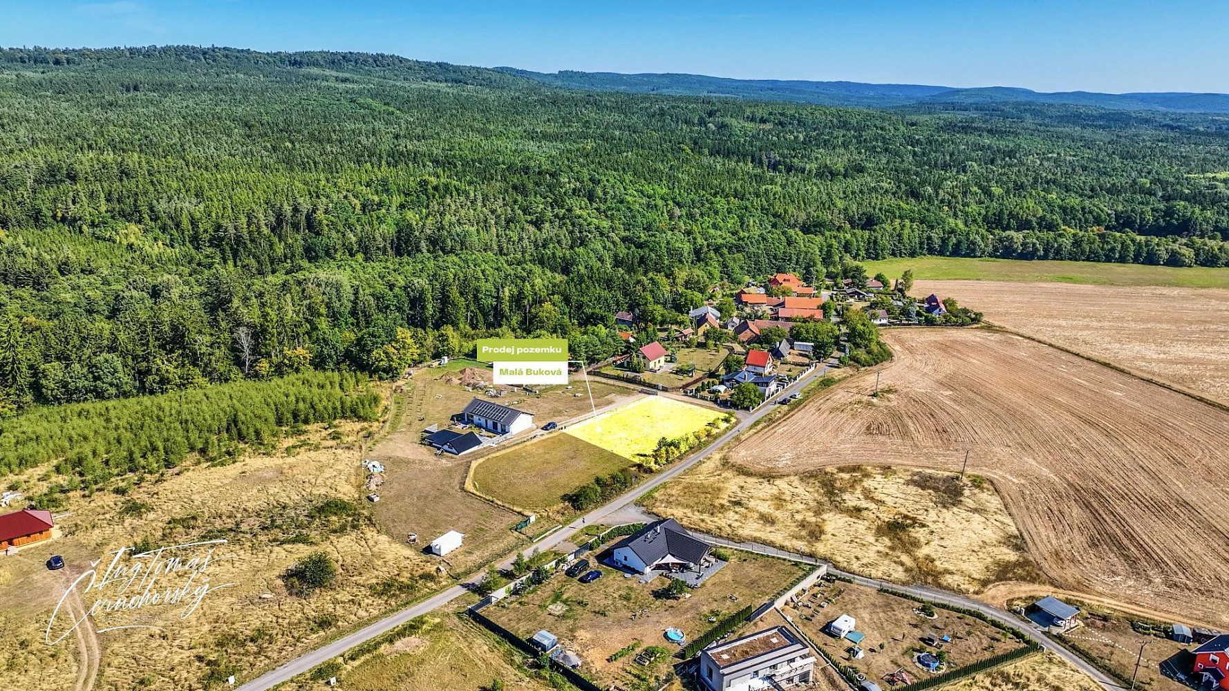 Prodej pozemek pro bydlení - Buková u Příbramě, okres Příbram - 5