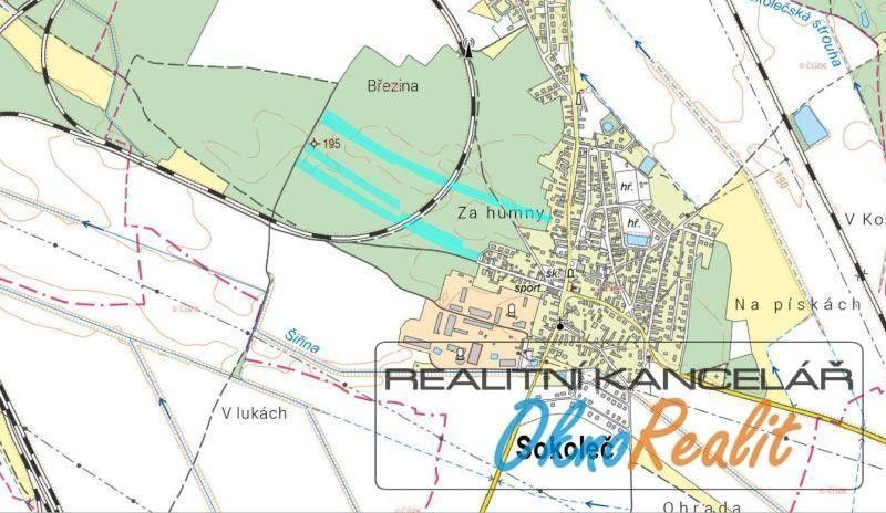 Lesy, Poděbradská, Sokoleč, 115 192 m²