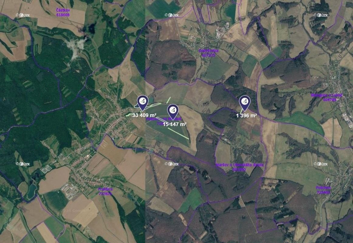 Prodej pozemek - Pašovice, 1 189 m² - 5
