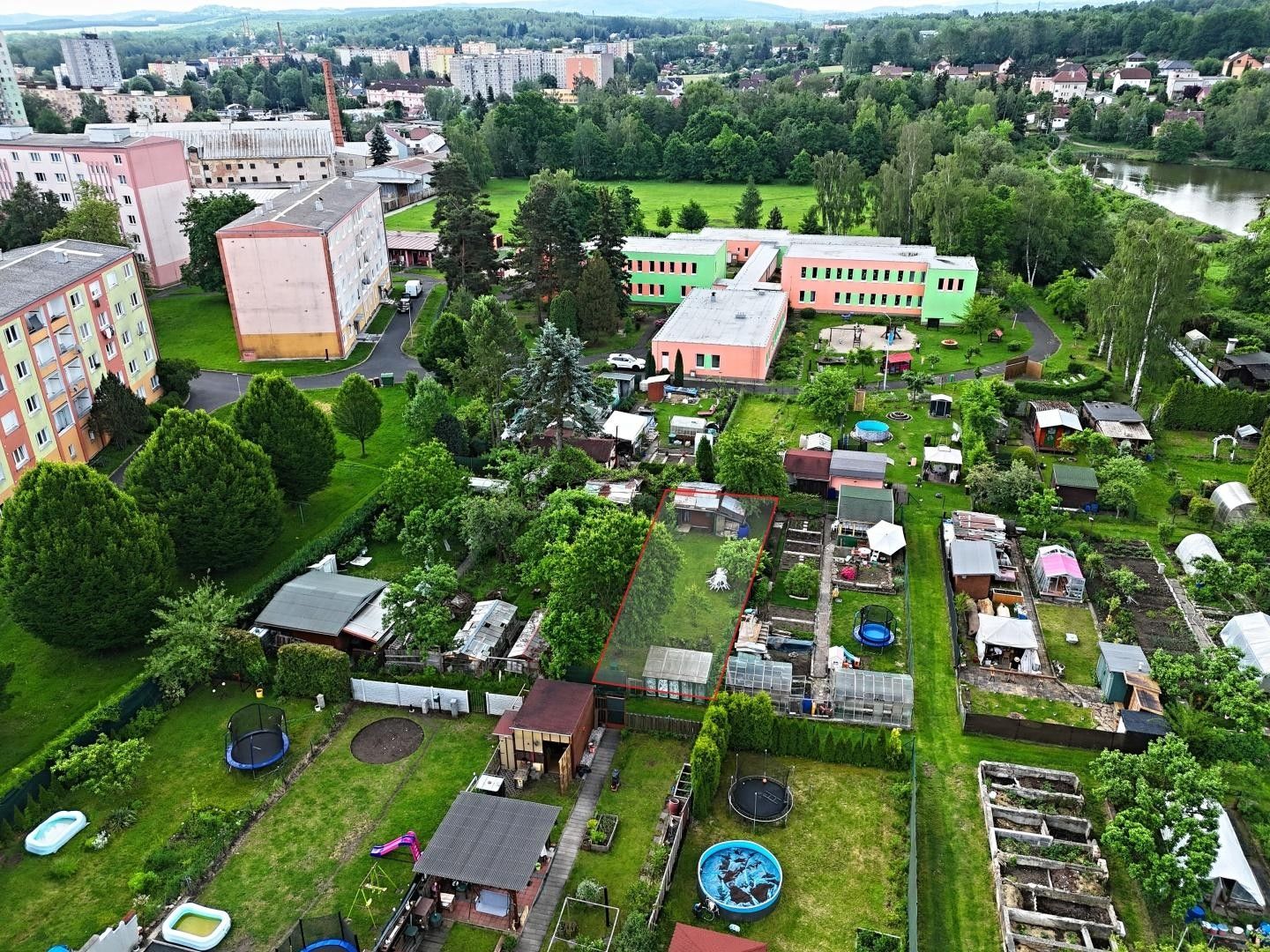Zahrada, 257 m²