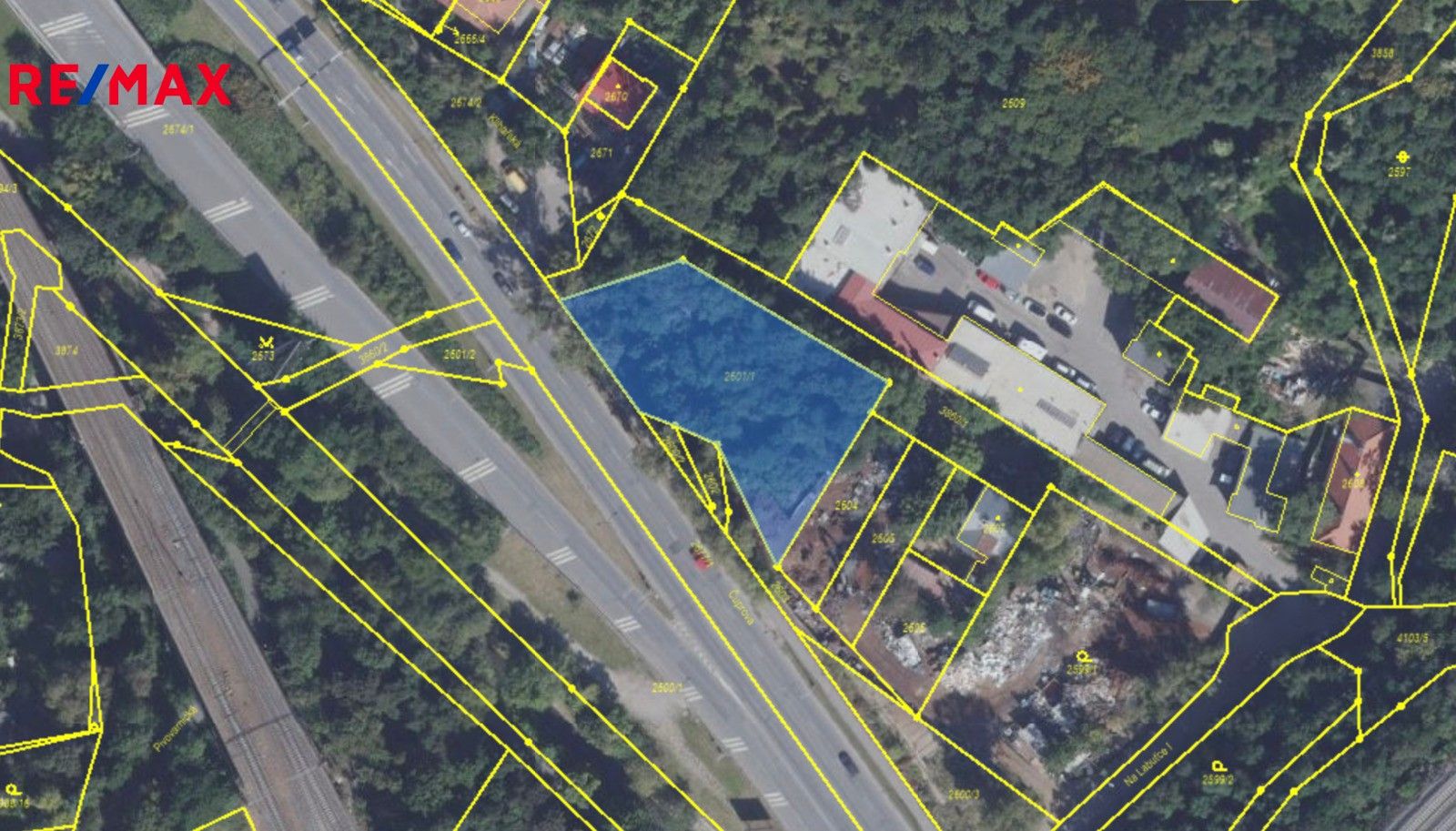 Prodej komerční pozemek - Praha, Česko, 1 555 m²