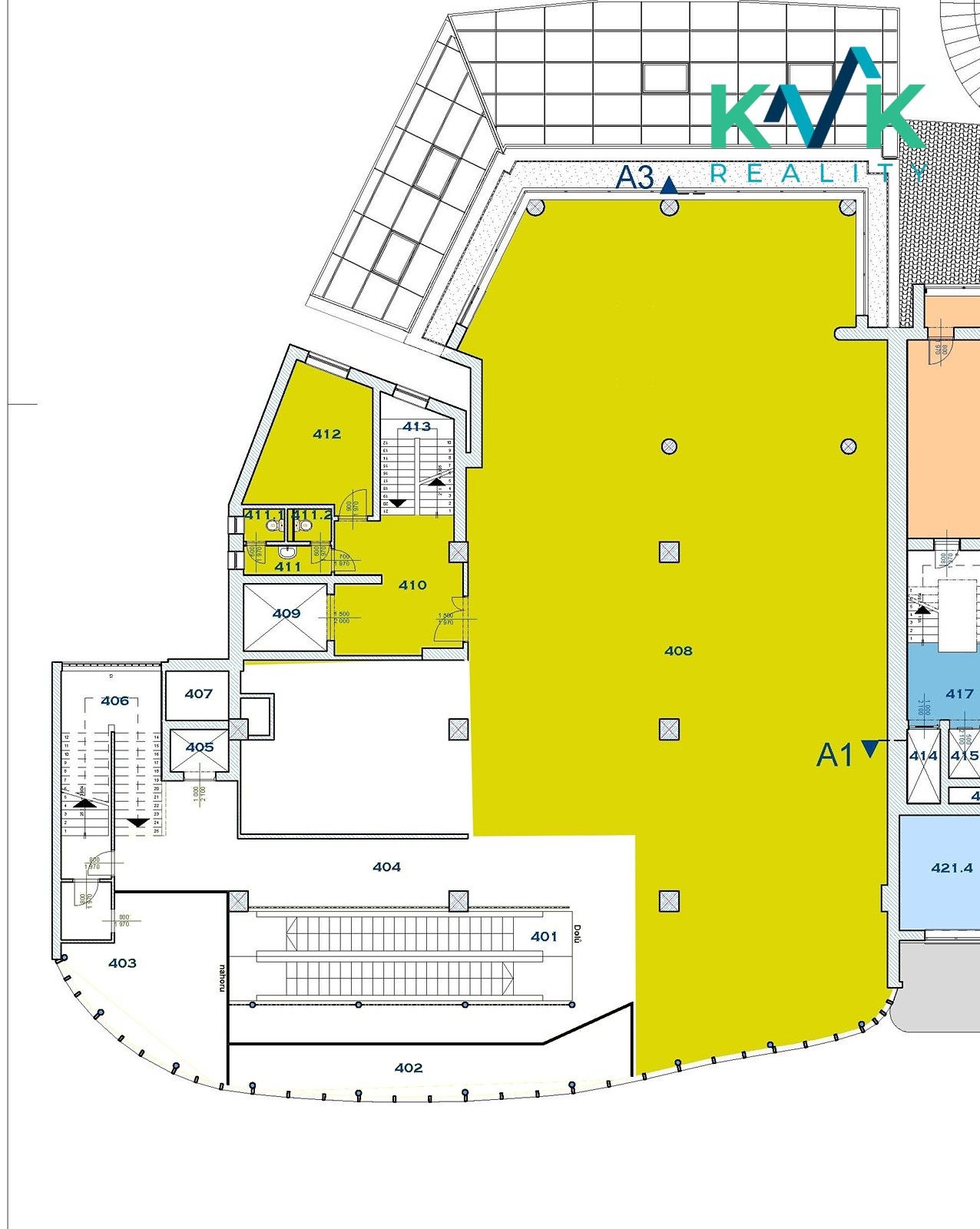 Pronájem obchodní prostory - T. G. Masaryka, Karlovy Vary, 397 m² - 5