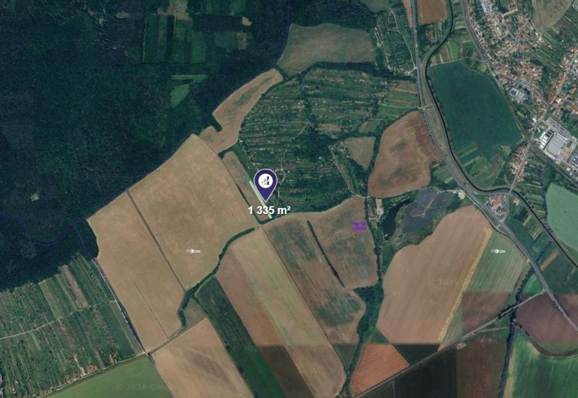 Zemědělské pozemky, Uherský Brod, 1 335 m² - 2