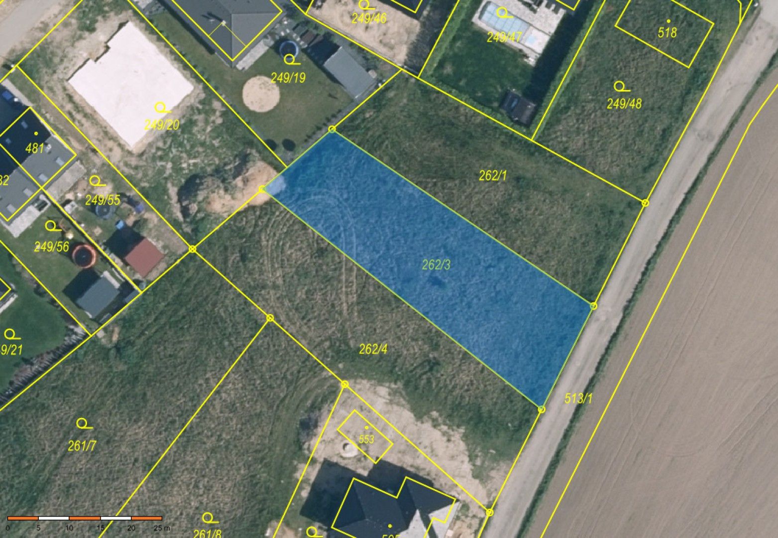 Pozemky pro bydlení, Písková Lhota