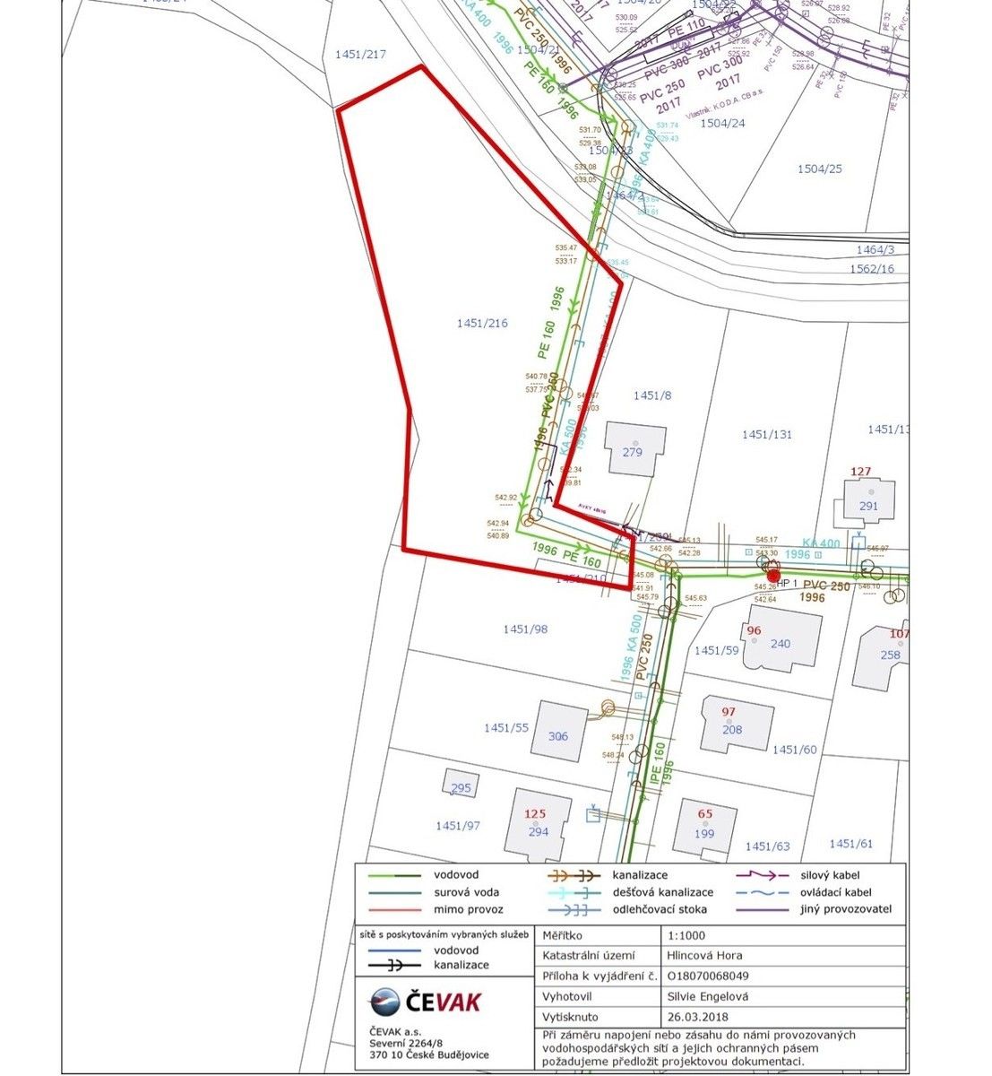 Prodej pozemek pro bydlení - Hlincová Hora, 3 m²