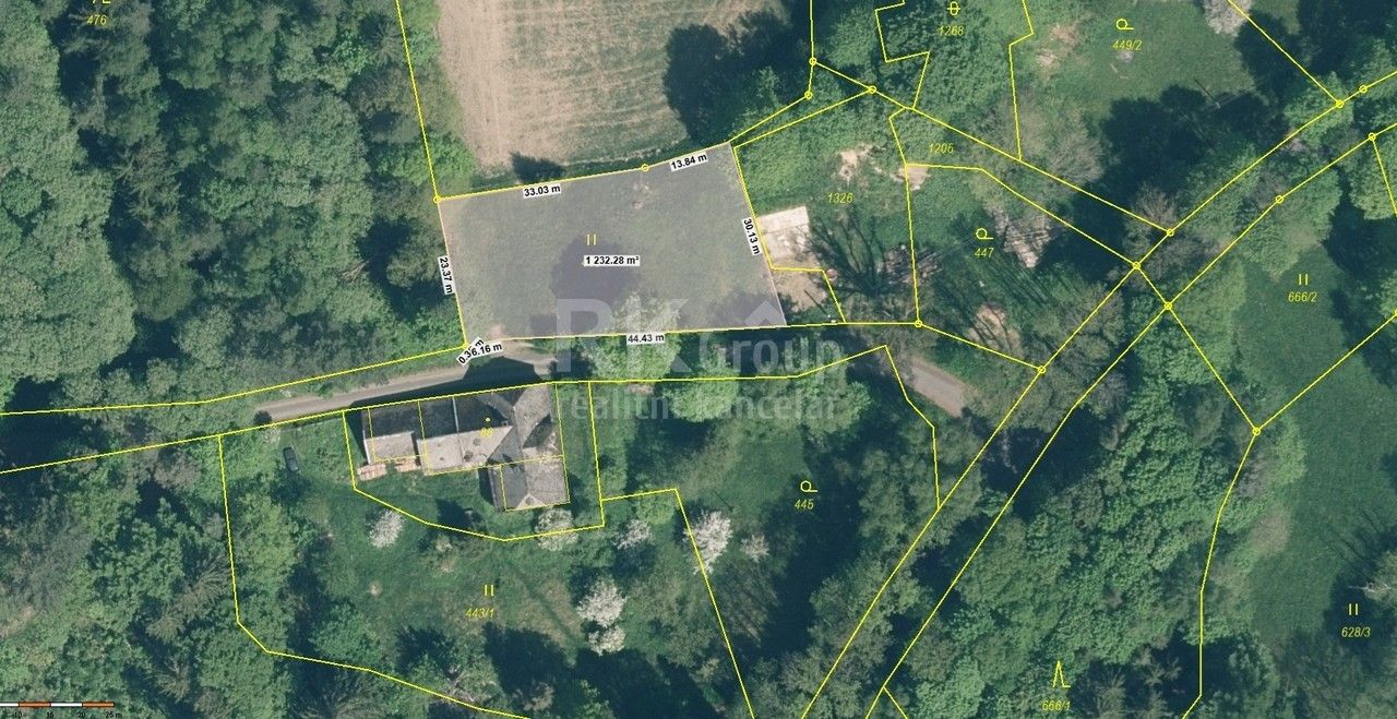 Prodej pozemek pro bydlení - Chodovská Huť, Tři Sekery, 1 232 m²